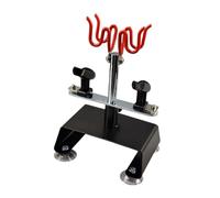 Support pour aérographe Support d'aérographe pivotant et inclinable, Stable, modèle accessoires de coloration for espace travail Garage for bureau(Red Black)