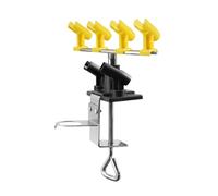 Support pour aérographe Support universel for aérographe, accessoires, support à pince for brosse Air, peut contenir jusqu'à 6 aérographes, de pièces pulvérisation Rotation 360 degrés
