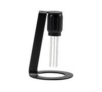 Support pour agitateur de poudre de café en acier inoxydable, accessoires, support magnétique (noir)