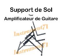 Support pour Amplificateur ou Moniteur Hauteur Réglable Embase Pliable