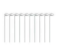 Support pour , anneaux en métal réutilisables, piquets pour cage de grimpantes à tige unique | pour fleurs, légumes, pivoines, orchidées, pots en pot, jardin, jardin, balcon