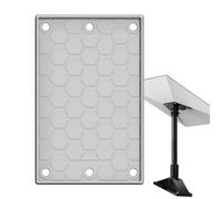 Support pour Antenne Parabole sur Toiture,Socle en Silicone pour Support,Disque Antidérapant pour Parabole - pour Toit Mur Terrasse Extérieur Camping Car Camping