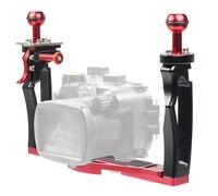 Support pour appareils photo sous-marins | Support de caméra étanche - Compartiment réglable pour appareil photo extensible en aluminium Poignée sous-marine Support de tablette