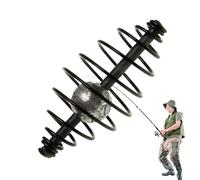 Support pour appât de | Piège disperseur portable avec panier de printemps pour appât en rivière, camping, randonnée