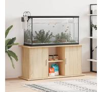 vidaXL Support d'aquarium Chêne Sonoma 121 x 41 x 58 cm Bois d'ingénierie – 833618