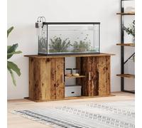 vidaXL Support pour aquarium vieux bois 81x36x73 cm bois d'ingénierie