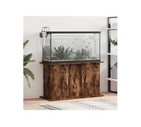 Support pour aquarium chêne fumé 101x41x58 cm bois d ingénierie