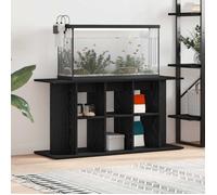 vidaXL Support pour aquarium Chêne noir 120 x 40 x 60 cm Bois d'ingénierie