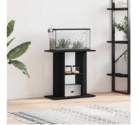 Support pour aquarium chêne noir 60x30x60 cm bois d ingénierie