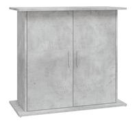 Support pour aquarium gris béton 81x36x73 cm bois d ingénierie