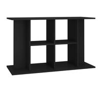 Support pour aquarium noir 100x40x60 cm bois d ingénierie