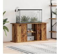 Support pour aquarium - Vieux bois - 121x41x58 cm - Bois d'ingénierie - Montage facile