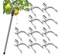 Support Pour Arbres Et Support Stabilisateur pour Arbres en Métal | Outil Réglable de Redressement et Stabilisation pour Jardins D'ornement, Potagers, Vergers, Cultures de Vignes et