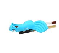 Support pour archet de violon pour débutant, accessoire d'aide pédagogique (bleu)