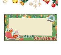 Support pour argent de Noël | Vue Imprimer des cartes amusantes de vacances | Décoration de Noël exquise pour les amateurs de vacances, modèle vert, Voir description