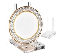 Support pour assiettes décoratif,Acrylique Antidérapant Gain de Place Élégant,Support Exposeur pour Livre Disque Planche à Découper | Pour livre, disque, cadre, œuvre d'art, maison, chambre, salon, bu