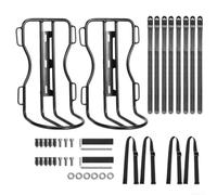 Support pour avant Vélo Alliage Aluminium pour 10L Support pour | Capacité 10L, alliage aluminium , installation pour facile, compatible scooter et vélo de route(2x rack)