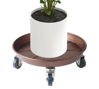 Support pour avec roues, chariot de plantation avec roues, roues de support pour avec serrure, pots de fleurs en métal, socle de roue pour , support de sur roues