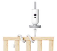 Support pour babyphone compatible avec Philips Avent SCD923/26, SCD921/26, SCD643/26, SCD951/26 - Support flexible pour caméra sans perçage - Montage facile pour lit d'enfant et étagère