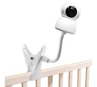 Support pour Babyphone Support de Moniteur Flexible Caméra Bébé Universel | avec Connexion à Vis 1/4 Pliable Serrage Sécurité sans Perçage pour Vidéo Lit Bébé Chambre la Plupart des moniteurs de bébé
