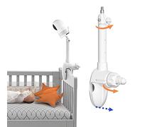 Support pour babyphone VTech VM5463 réglable à 360 °, stable et durable, spécialement conçu pour les lits de bébé, pas d'installation de perçage
