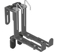 Support pour bacs à fleurs Geli 2 TYPE U Anthracite réglable en 3 positions