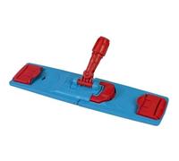 Support pour balai à franges - PZCC - 50 cm - Pliage rapide - Sans contact - Plastique résistant - Fixation facile