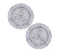 Support pour balai à franges Roborock P20 Pro - Support d'accessoires pour aspirateur - Design sécurisé pour ranger des fournitures de nettoyage à la maison - Blanc (2 pièces)
