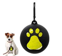 Support pour balles pour chiens - Balles en silicone pour chiens | Outils d'entraînement pratiques pour chien, accessoire de laisse pour mains libres pour dressage