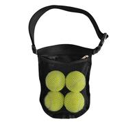 Support pour bande de balle de tennis, sac en maille pour balles à la taille, support de balle résistant à la transpiration avec design en maille | Support multifonction réglable pour bande de balle,