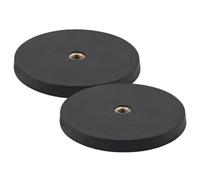 Support Pour Barre De Lumière LED | 2 Pièces Fixations À Base Magnétique,Brackets De Montage À Filetage Interne Pour Lumières LED - pour Camion SUV Véhicule Utilitaire et Remorque