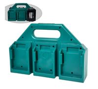 Support pour batteries d'outils 18 V, support compact pour ranger efficacement 6 piles, organisateur d'outils peu encombrant