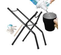 Support Pour Bidons 20L - Porte-Récipient pour Fontaine à Eau | Organisateur Pliable avec Bec Verseur et Levier, Rangement Gain de Place pour Cuisine Maison