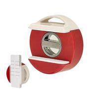 Support pour Bloc d'alimentation,Fixation à Ventouse rotative pour Prise - Rangement pour multiprise Domestique,pour Bureau Salon Chambre Dortoir Cuisine Armoire Plan de Travail