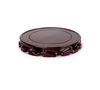 Support pour Bonsaï Socle en bois for service à café et thé, vase, pot de fleurs, présentoir(Moyen)