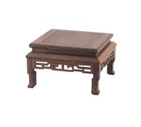 Support pour Bonsaï Vase en bois Bonsaï Étagères décoratives Artisanat rétro Base de présentation(Petit)