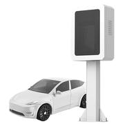 Support pour borne de recharge de véhicule électrique, boîtier de protection pour chargeur de VE, bonne dissipation de la chaleur, sécurité et antivol, convient à divers environnements (50 * 70 * 25