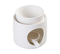 Support pour Bougies Chauffe-Plat - Résistant À La Chaleur Moderne | Porte-Bougies À Thé Brûleur À Huile - pour Méditation, Réception, Yoga, Salle à Manger, Style Fermier, Salon, Entrée, Chambre,