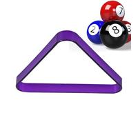 Support pour boules de billard - Accessoires de sport américains standard | Support de table triangulaire pour boule de billard | Pour l'entraînement, l'enseignement, les matchs quotidiens à la maison