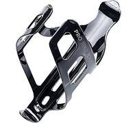 Support pour bouteille d'eau pour vélo Noir ou blanc brillant Système de rétention sécurisé, sans perte, cage pour bouteille de vélo légère et robuste, montage rapide et facile, idéal pour les vélos de route et de montagne.