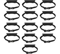 Support pour bouteille d'oxygène Ensemble de supports de montage for bouteille de propane - L'ensemble comprend les tailles 1, 3, 5, 7, 9, 11, 13 et 15. Fixation de bouteille de gaz(Black,13pcs)