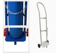 Support pour bouteilles d'oxygène, Chariot for bouteille d'oxygène avec chaînes multicolores 95-110 cm (37,4-43,3 pouces)(Blue,95cm/37.4in)