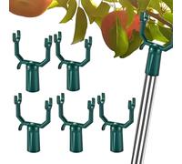 Support pour branches d'arbre, dispositif en métal pour soutenir les béquilles d'arbre, support de branche réglable et inoxydable pour ériger des branches inclinées pour les jardins d'ornement, les