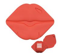 Support pour Brillant à Lèvres - Porte-Brillant en Silicone Souple - Dispositif de Rotation 360° pour Maquillage et Rangement | Accessoire Portable for Femme, Fille, Mère, Voyage, Trousse Beauté