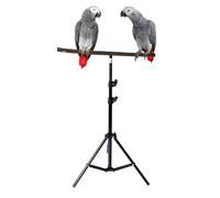 Support pour Cage à Oiseaux - Habitat Compact Réglable Perchoir | Stand D'Entraînement d'oiseaux - pour Amateurs d'animaux, Maison, Intérieur, Extérieur, Entraînement, Porche et Jardin