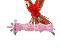 Support pour cage d'oiseaux domestiques | Perruches pour perruches - Jouet à mâcher pour entraînement perroquets pour cocorite, calopsite, inséparables et cônes
