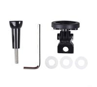 Support pour caméra de vélo pour Garmin pour phare œil de chat - Support d'extension rotatif - Noir