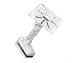 Support pour caméra Perçage 0-7,5cm Plafond Armoire Support pour(51-77cm) | Installation perçage, clip bidirectionnel 0-7,5cm, compatible plafonds et armoires, plastique , blanc