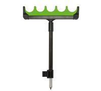 Support pour Canne à pêche pour Terre - Support pour Canne à pêche de Plage réglable en 2 Sections, équipement de pêche de Plage, étagère pour Canne à pêche