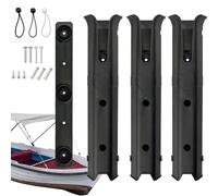 Support pour canne à pêche réglable, gain de place, montage mural | Organiseur de garage pour canne à pêche pour kayak, yacht, homme, pêcheur, parasol et organisation d'outils